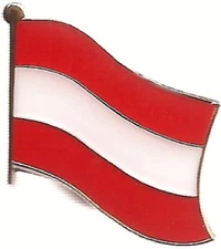 Austria Country Flag Bike Motorcycle Hat Cap lapel Pin 