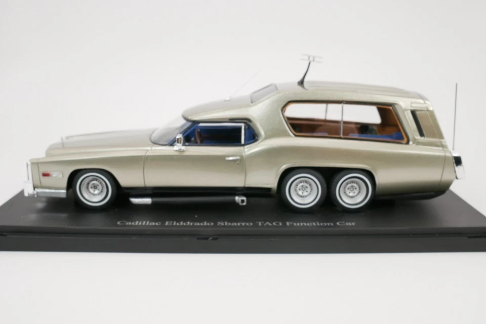Cadillac Eldorado Sbarro TAG oficina móvil (CH) 1978 - 1/43 Autocult 09018 Foto 2 de 4