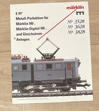 märklin mhi Kalalog Katalog 3528, 3628 und 3828