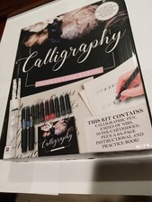 CALLIGRAPHY PRACTICE KIT LEARN TO CREATE UNIQUE LETTERING NEW