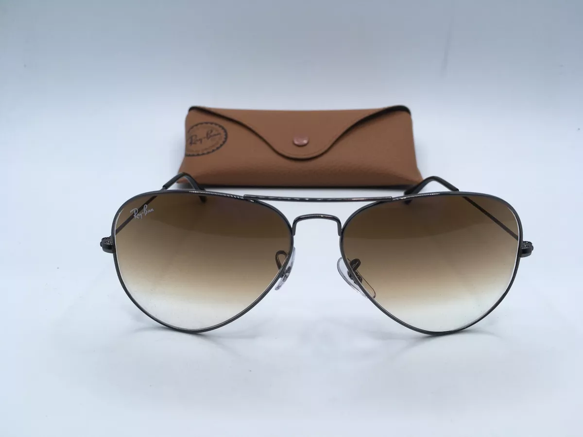 Ray-Ban RB3675 58 Light Brown & Gold Sunglasses | Sunglass Hut USA