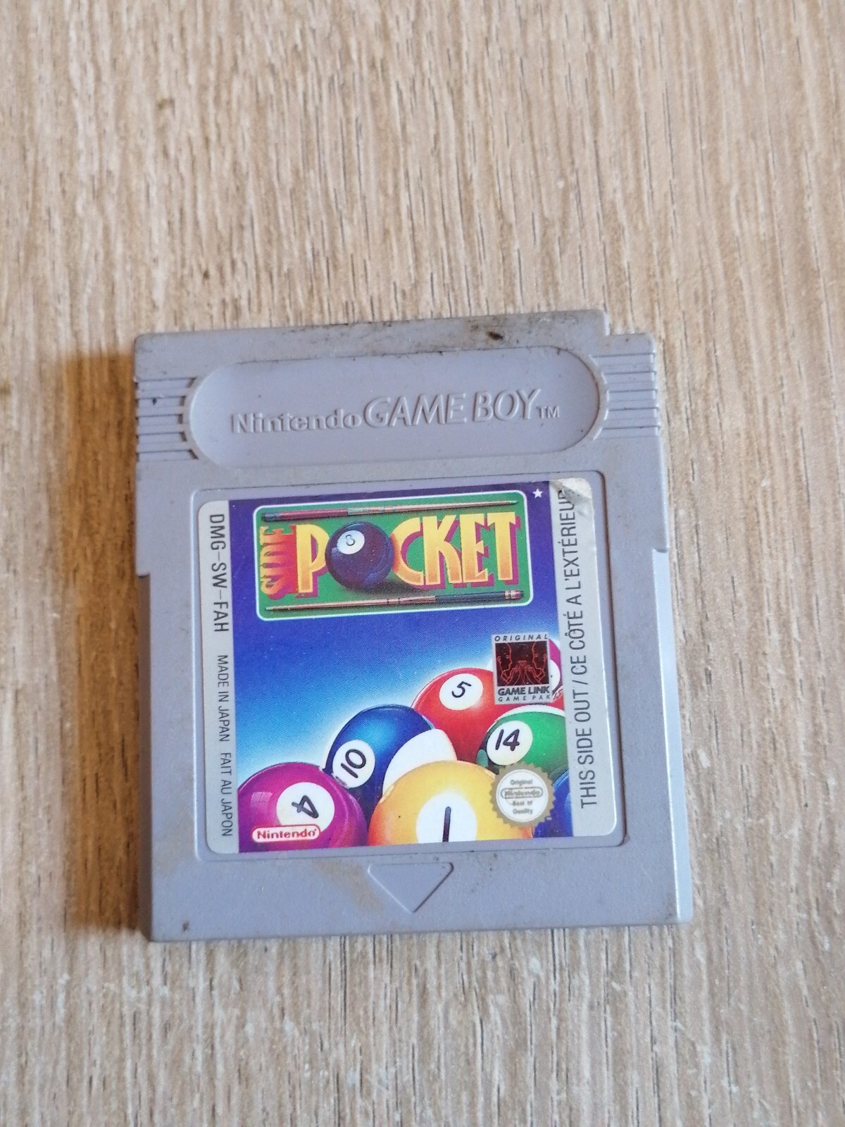 Nintendo Gameboy side pocket fah