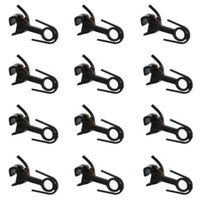 12pcs Model Trains HO Scale Coupler 1:87 17mm E-Z Mate Magnetic Knuckle Couplers