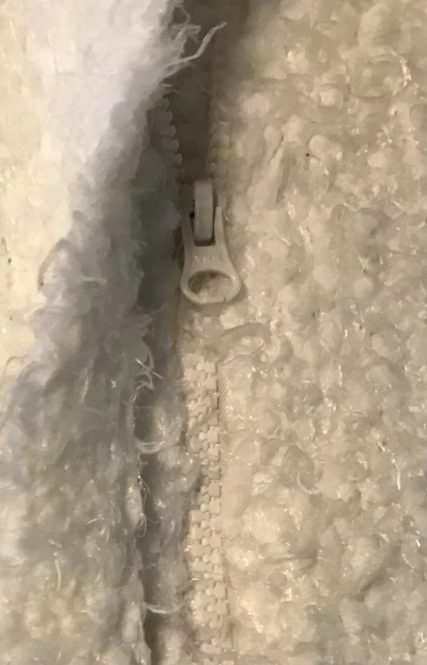 Casaco 18-24 meses bebê menina com capuz - Muito macio - Dressy Crazy 8 branco - Imagem 4 de 4