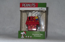 Snoopy Atop His Doghouse Hallmark Peanuts Ornament 2HCM4682 - NIB