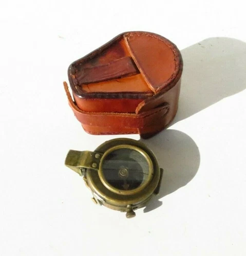 WW1 US Army Military AEF Vernier's Pattern Mk VIII Marching Compass Field Gear