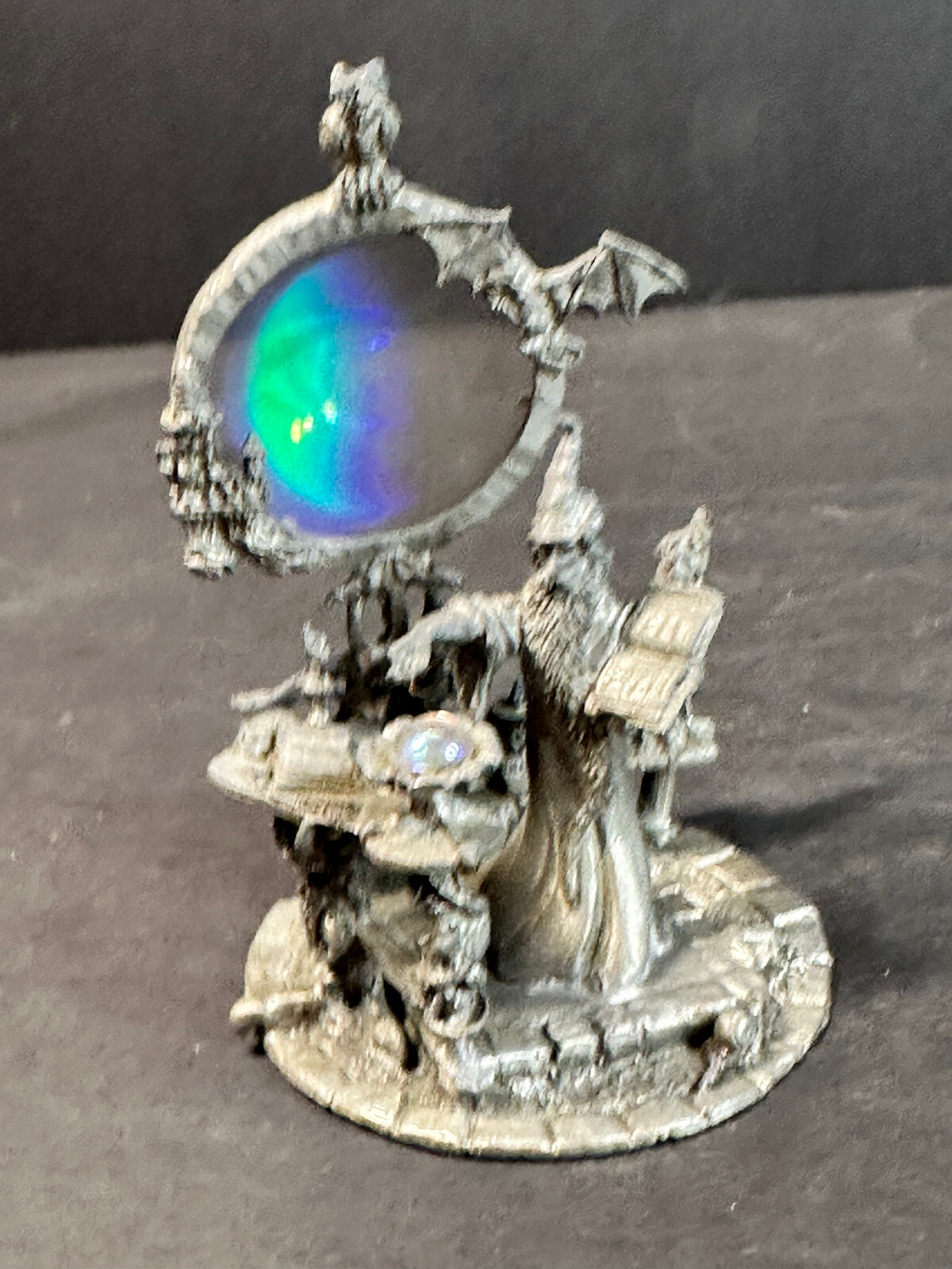 Gallo Pewter Sculptures Holographic Adventures "The Sorcerer" 9233 Gallo 1986 eBay