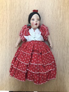 vintage topsy turvy doll