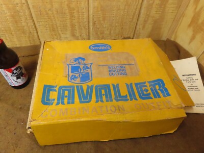 Vtg Smith  Cavalier Torch Box,Oxy-Acet, For WH-100,Original~NICE  SW4.14.24R