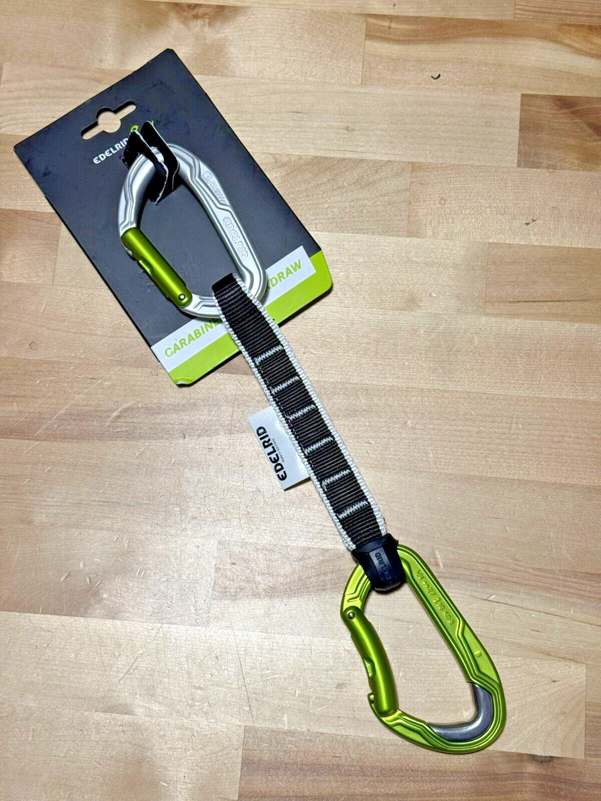 Edelrid Bulletproof Quickdraw Set (18cm) - Rock Climbing, Sport