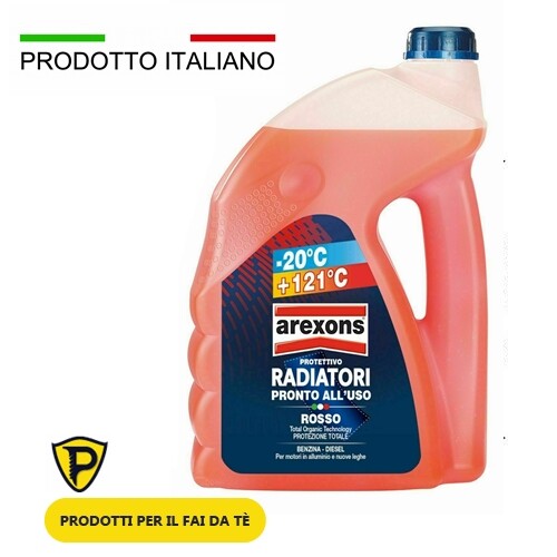 Kühlerflüssigkeit Rot -20°+121° Arexons Schutz + Trichter 18L (4 Stück x 4,5L ) - Bild 4 von 7