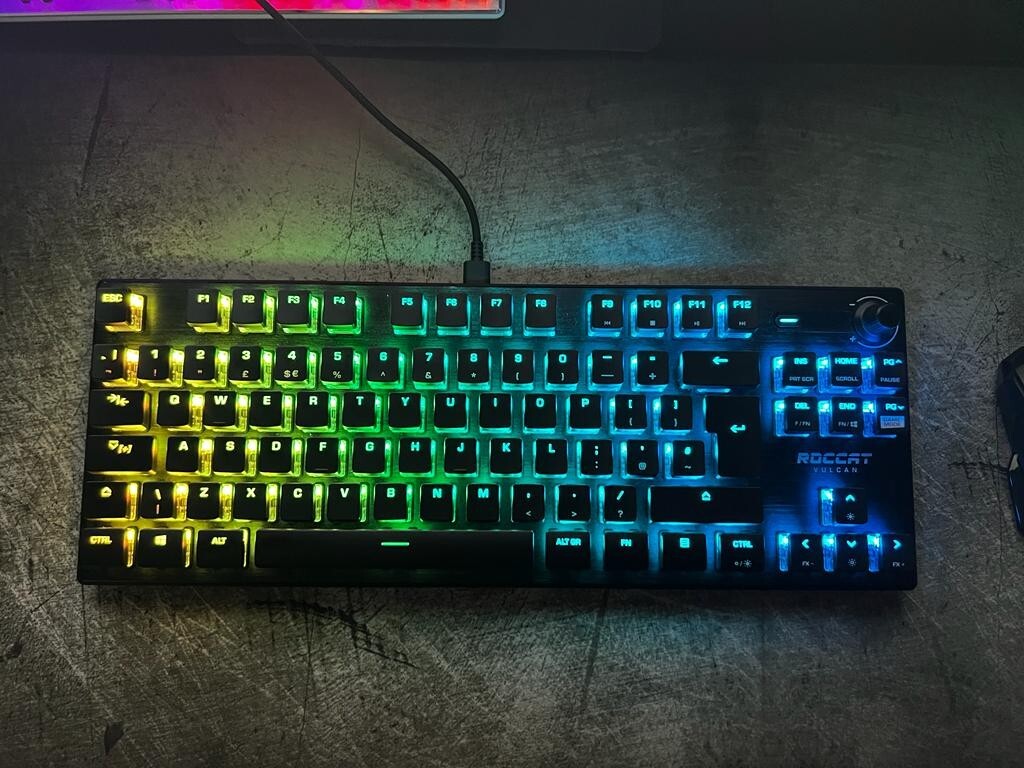 ROCCAT Vulcan TKL Pro Optical Gaming Keyboard - Black Used | eBay