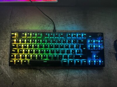 ROCCAT Vulcan TKL Pro Optical Gaming Keyboard - Black Used