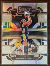 2024 Panini Select WNBA Stephanie Soares Silver Prizm Parallel #7 - Dallas Wings