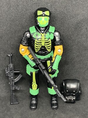 New Gi Joe Black Major Cobra Wraith Vipers Discord Exclusive Very