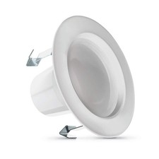 Feit Electric 4" LED Retrofit Recessed Light Kit 775lm CCT Dimmable White 3pk