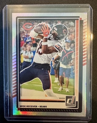 2025 Donruss Rome Dunes No Name SSP Silver 2nd Year #222 ~ RARE ~ CHICAGO BEARS