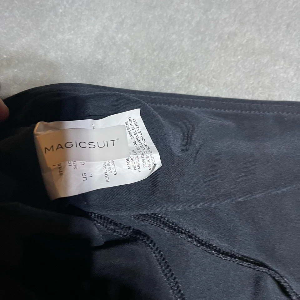 Magicsuit Falda Mujer Grande Negro Pañuelo Asimétrico Fluido Capricho Foto 4 de 4