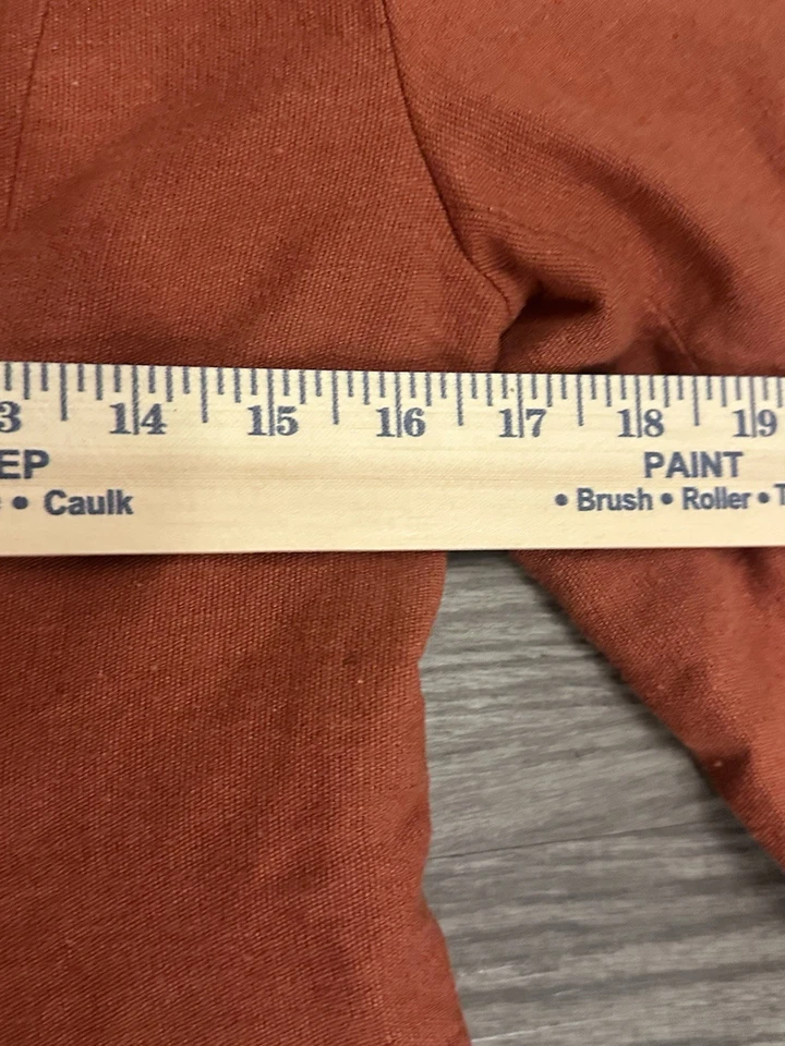 Blazer Pendleton Petite Mezcla de Lino Coral Talla 8P Foto 3 de 4