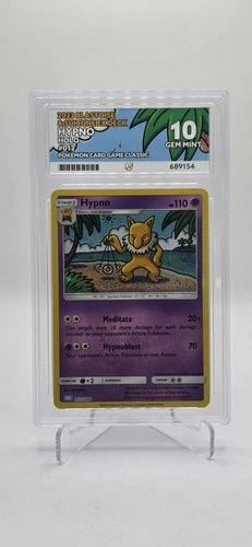 Hypno 012/034 Trading Card Game Classic Holo ACE 10