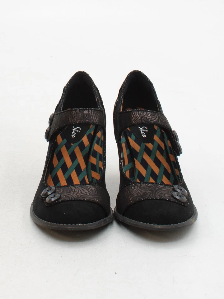 Ruby Shoo Women's Heels UK 7 Black 100% Other Platform - Image 2 of 4