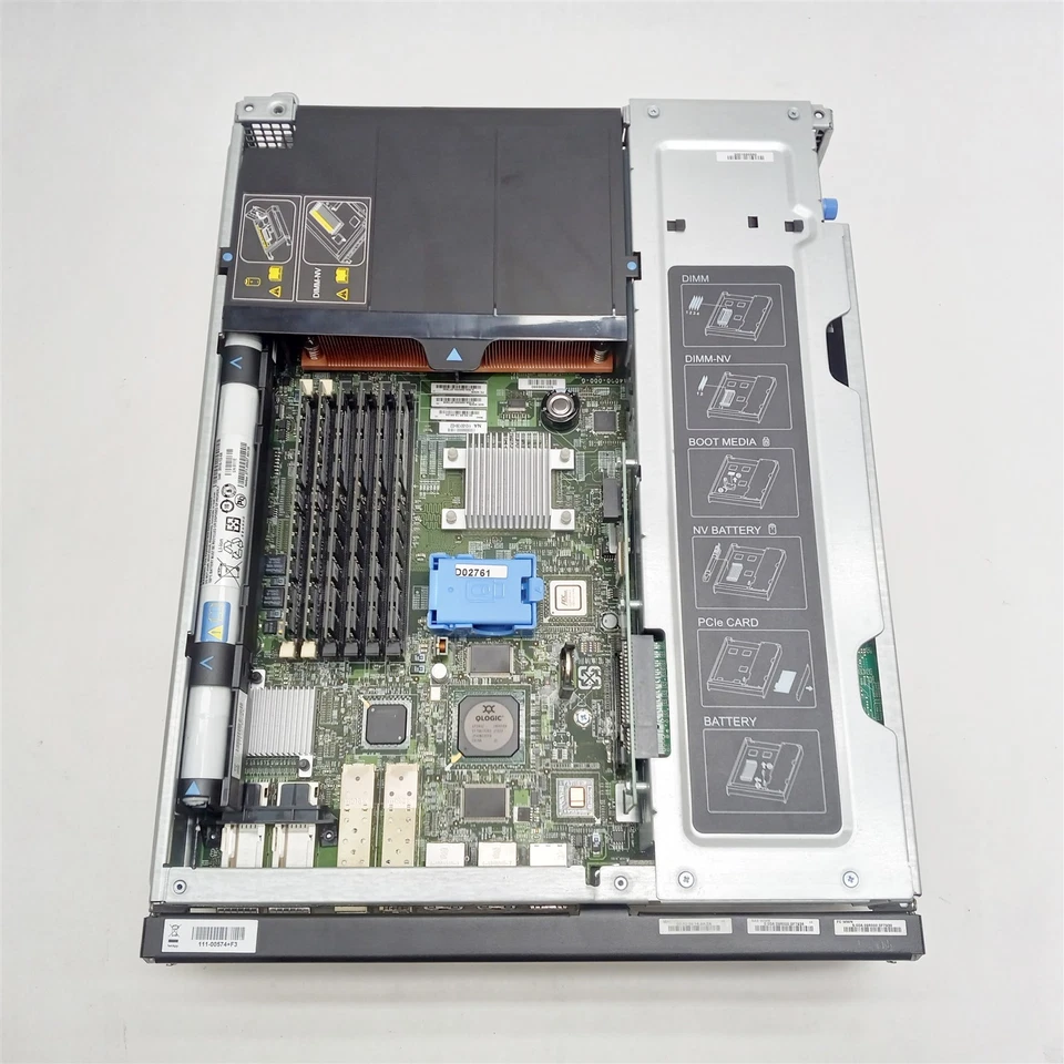 Módulo de placa controladora host NetApp 110-00136 FAS3240 20 GB de RAM con PX2610402-05 Foto 2 de 4