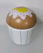 Disney Wooden Toys Minnie Mouse Tea Set Replacement Cupcake Sprinkles Food