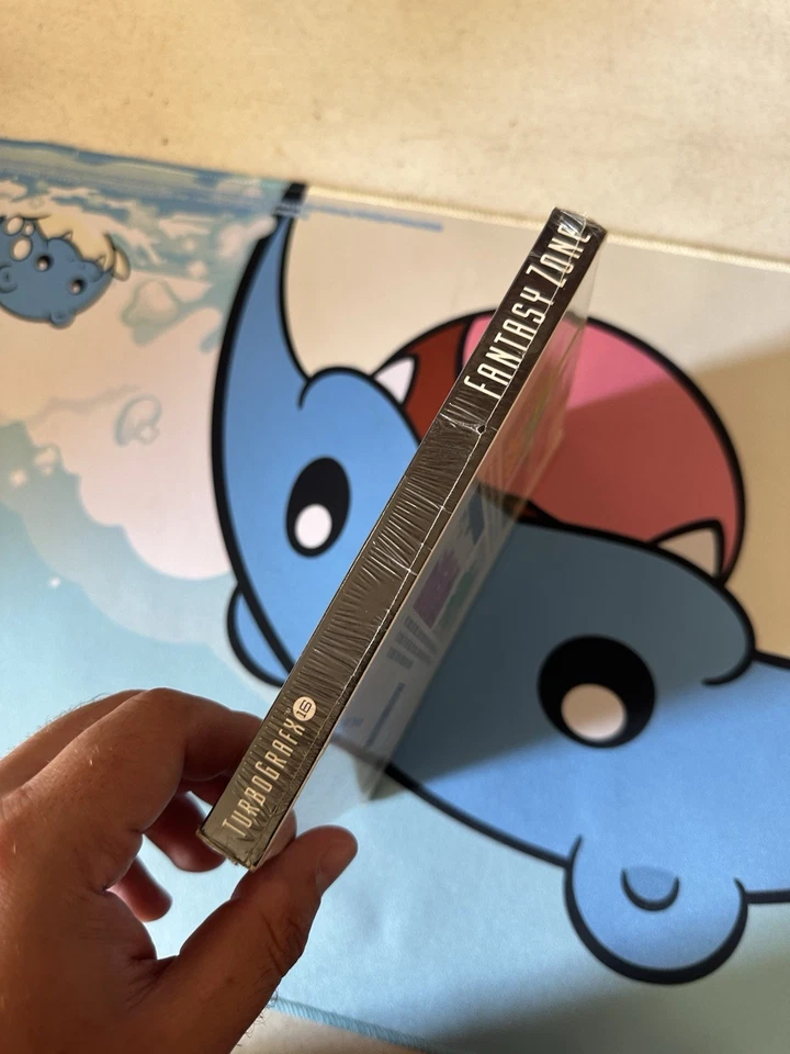 Fantasy Zone TurboGrafx-16 TG-16 CIB NEW SEALED! Hang Tab Intact! - Image 3 of 4