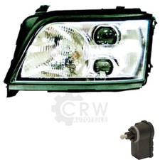Halogen Scheinwerfer links für Audi A6 4A/C4 Bj. 06/94-10/97 inkl. Motor