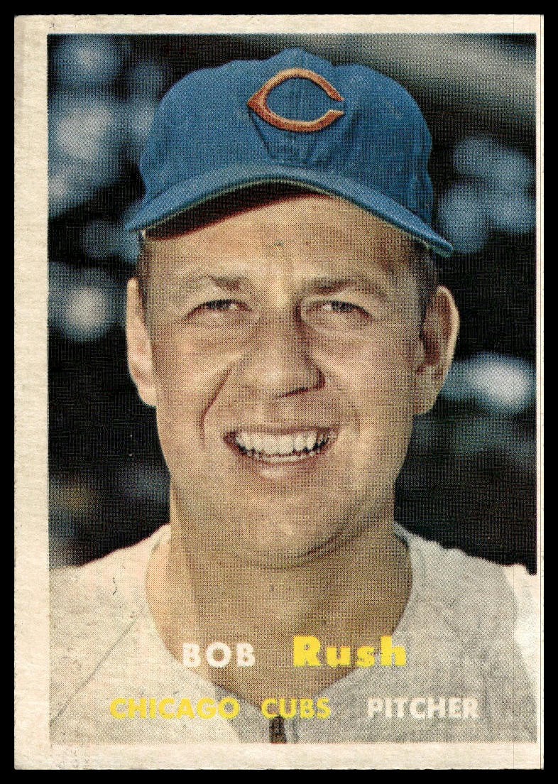 1957 Topps #137 Bob Rush
