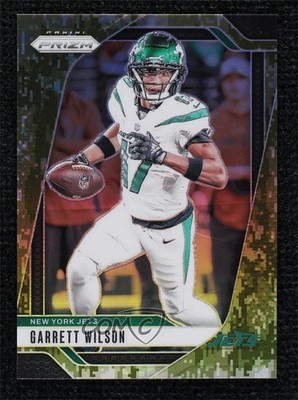 2024 Panini Prizm Forest Camo Prizm 6/15 Garrett Wilson #224 1t5