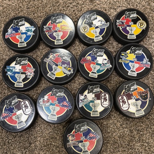 AHL Calder Cup 2000 Hockey Pucks