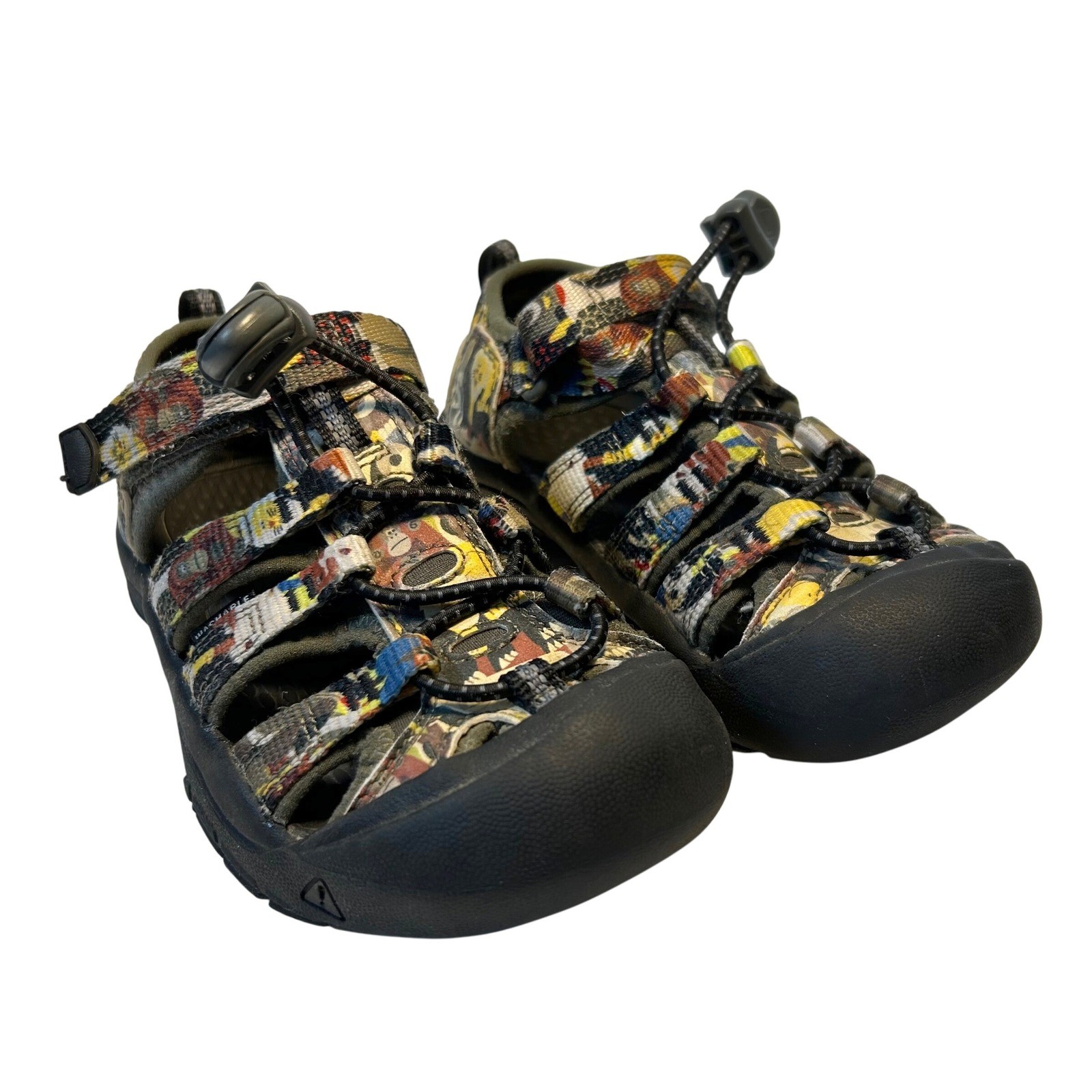 Keen Sandali Acqua Asciugatura Rapida Multicolore Stampa Animalier Cinturini Regolabili Bambini 11