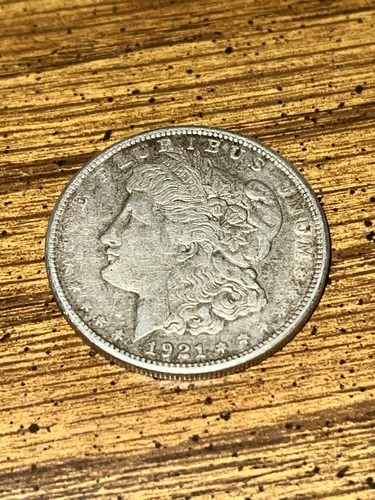 1921 Morgan Silver Dollar $1 Coin 0.9 Fineness Circulated US Silver