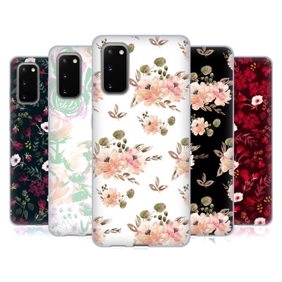 OFFICIAL ANIS ILLUSTRATION FLOWER PATTERN 4 SOFT GEL CASE FOR SAMSUNG PHONES 1