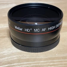 Vivitar HD4 MC AF High Definition 0.43X Wide Angle Converter w/Macro Lens