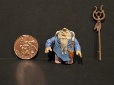 Vintage 1985 Kenner Star Wars Ewoks TV Series Logray Complete With Coin & Staff