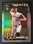 Paul Skenes 2024 Topps Update Series RAINBOW FOIL Rookie Card #US100! Pirates!