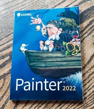 Corel Painter 2022 Full Commercial Version - New Retail Box Perpetual License 