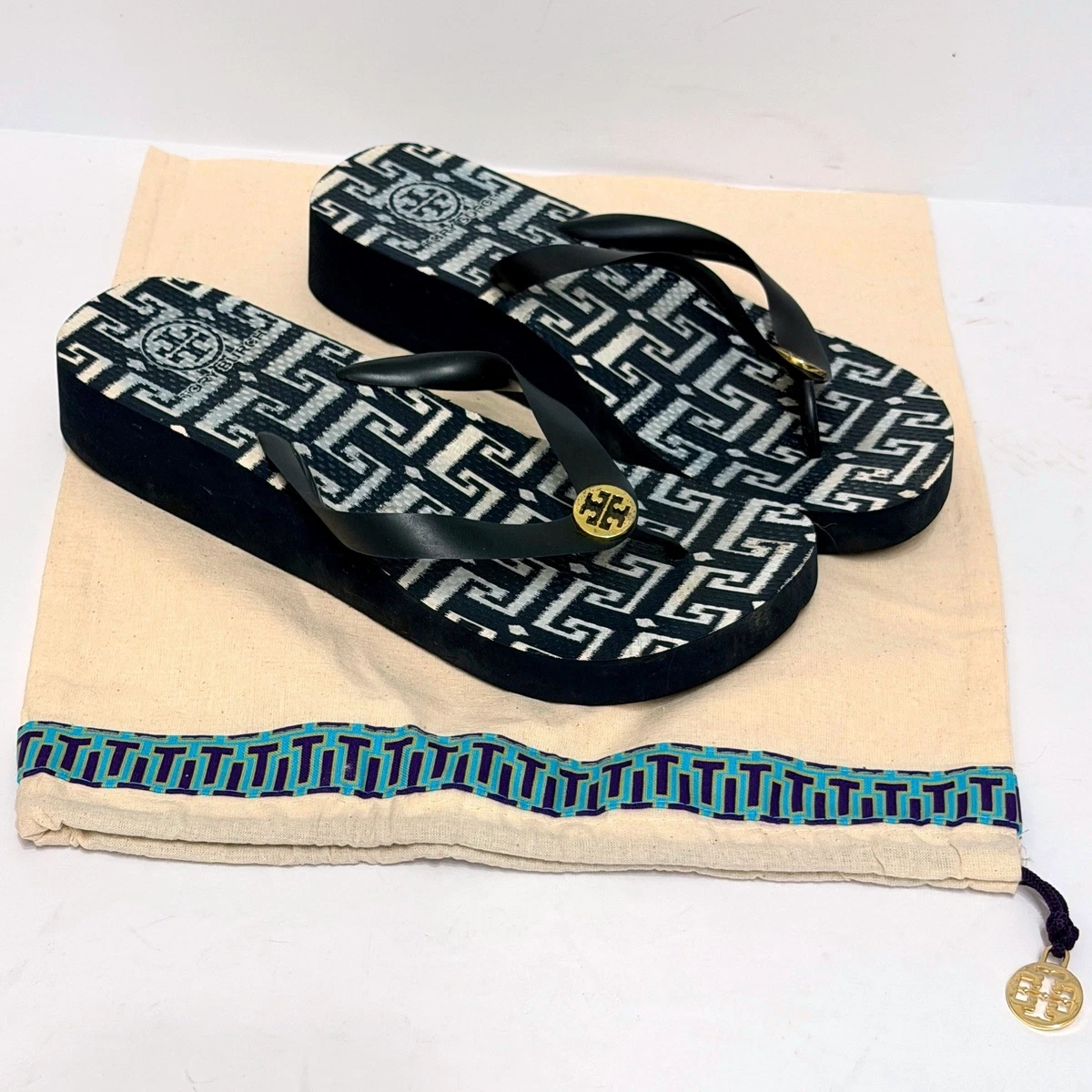 Tory Burch Wedge Casual Women's Flip Flop for sale | eBay
