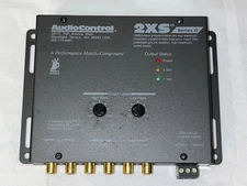 AUDIOCONTROL  2XS SERIES ll  2-WAY CROSSOVER MADE IN USA AUDIO CONTROL