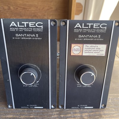 Pair Altec Lansing Santana II Crossover Dividing Network Tested