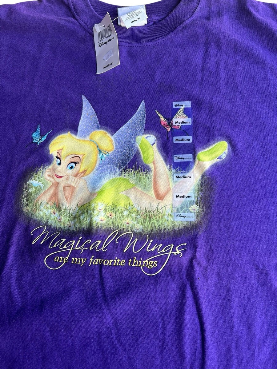 vintage Disney Tシャツ Tinkerbell Vintage 90's Tinker Bell Tinkerbell Fairy Walt Disney World Tee