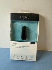 Fitbit One Wireless Activity  Sleep Tracker Black Used Open Box READ 