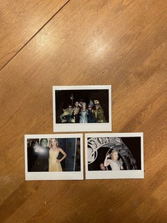 3 x Genuine Polaroid Photos Taken Backstage at WICKED on Broadway c. 2014/2015