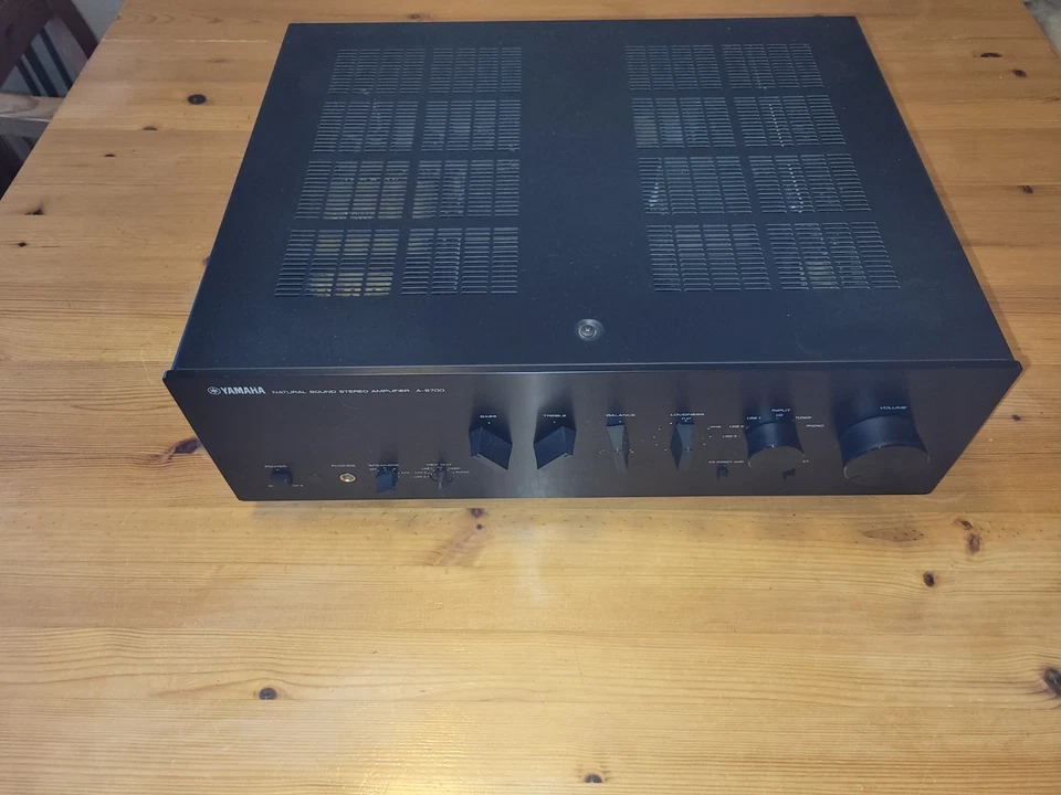 Yamaha A-S700 Natural Sound Stereo Amplifier/Verstärker in schwarz mit FB - Bild 2 von 4