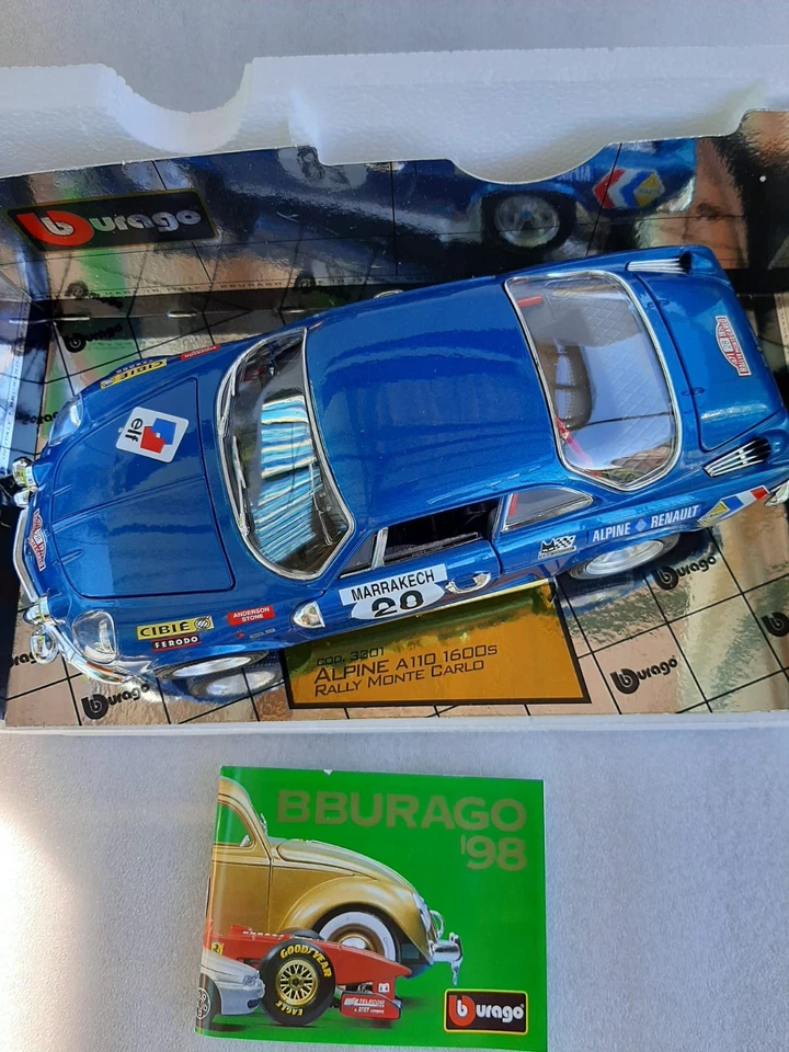 Modellino Auto Alpine A 110 -Rally Di Monte Carlo 1971 - Scala 1:16 - Immagine 3 di 4