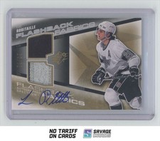 2008-09 SPx Flashback Fabrics Auto Spectrum Luc Robitaille /25 #244 Los Angeles