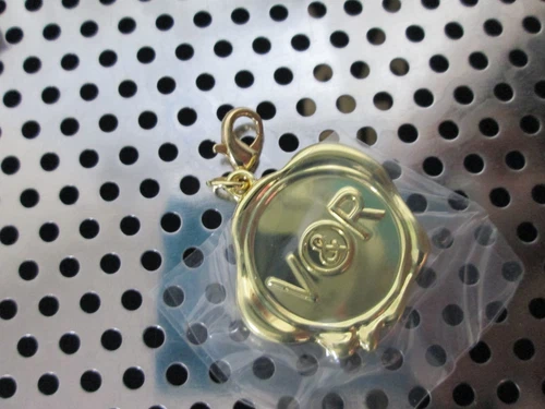 Victor and Rolf Charm for Necklace,Bags,BraceletsGolden Sceal NEW fauxCollectors