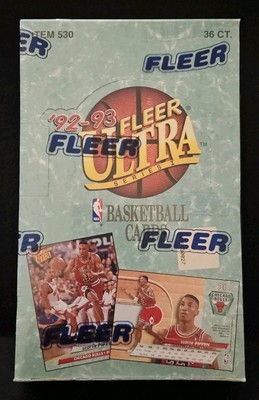 1992 93 Fleer Ultra NBA Basketball Series 1 Factory Sealed Box